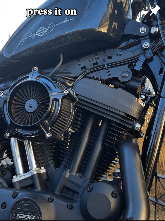 Sportster Air Filter Setup